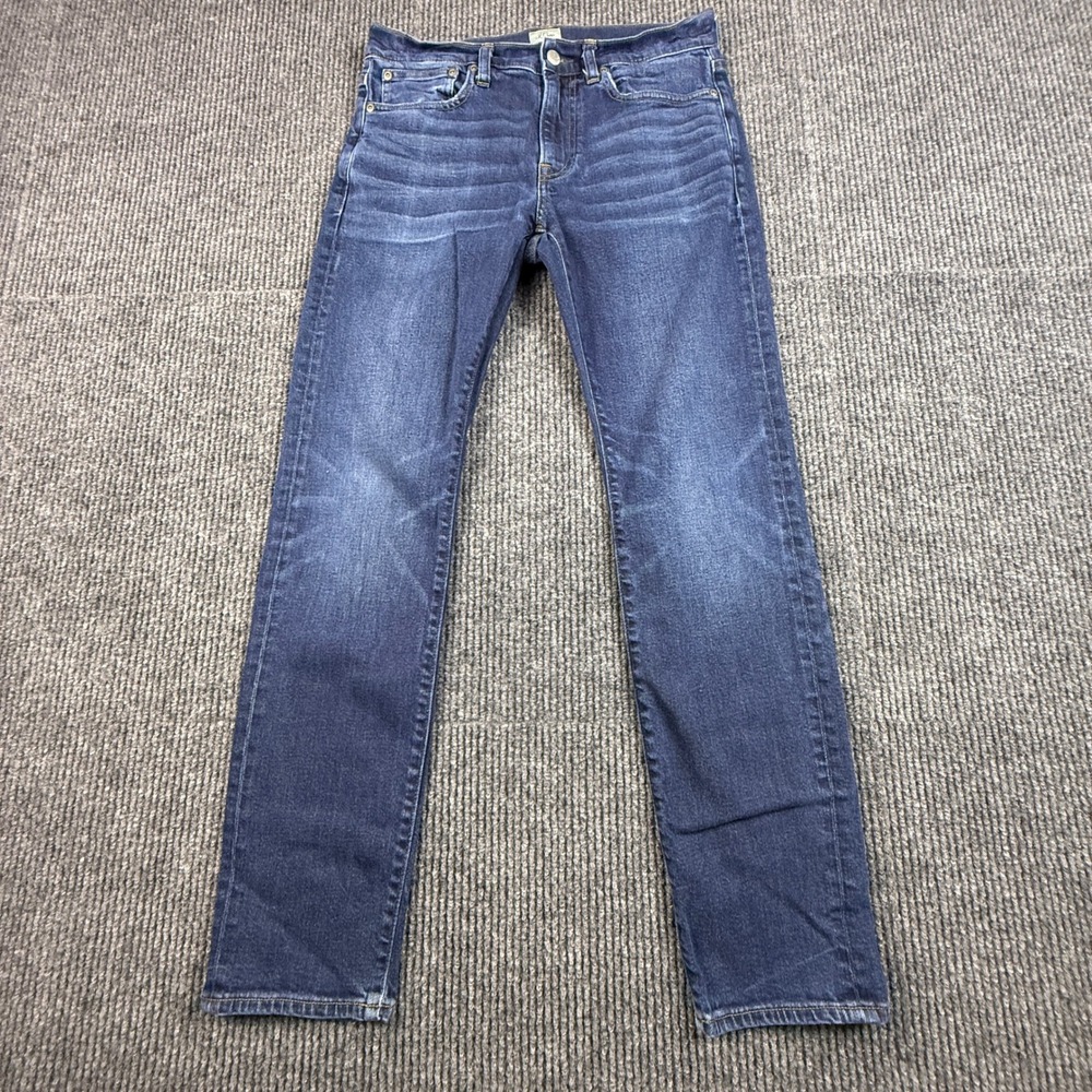 J.Crew 484 Slim Fit Jeans Mens 31x32 Dark Wash Kurabo Japanese Denim J5025 Blue